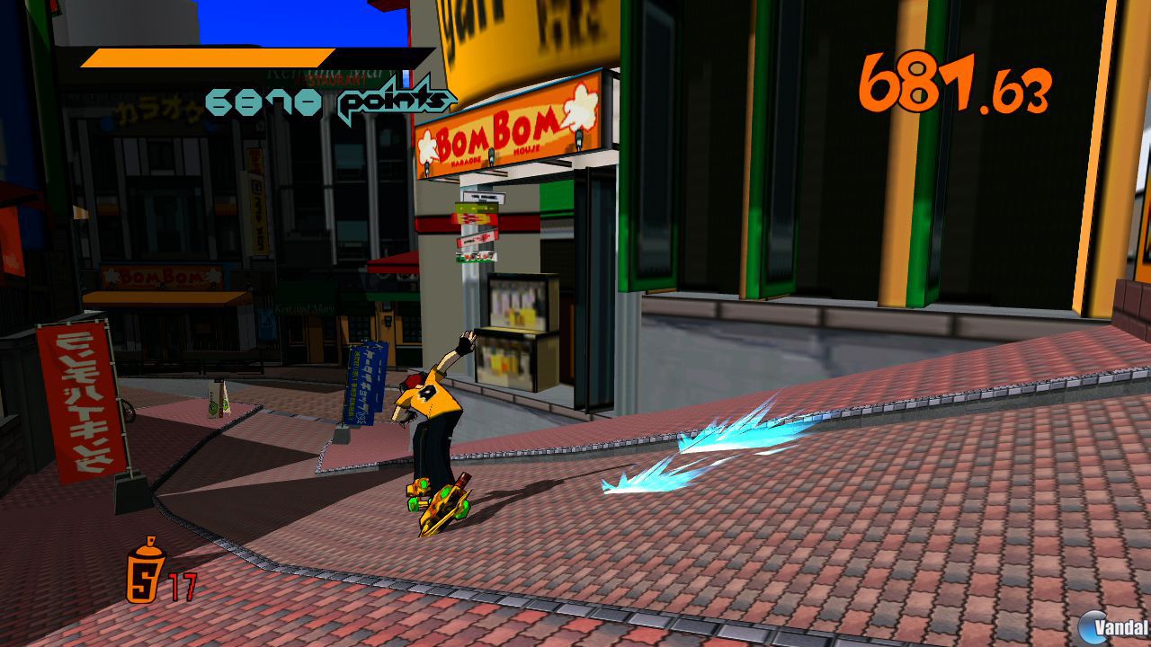 Nuevas im�genes de la revisi�n de Jet Set Radio