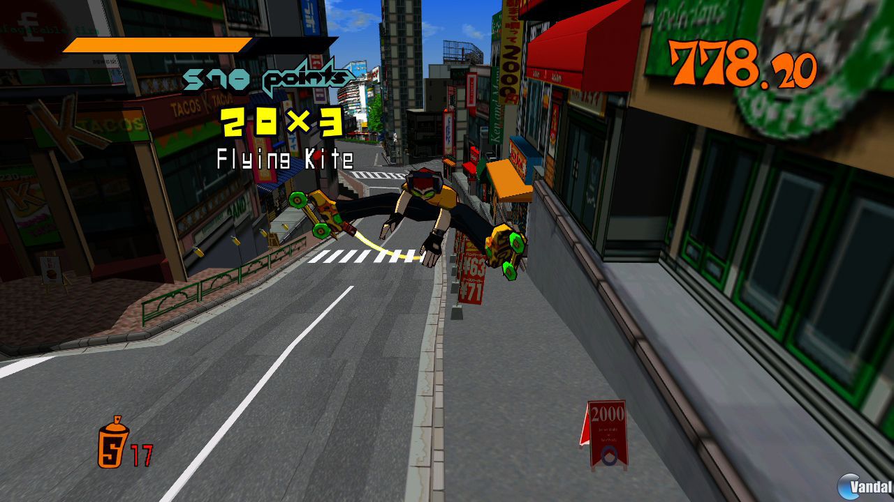 Nuevas im�genes de la revisi�n de Jet Set Radio