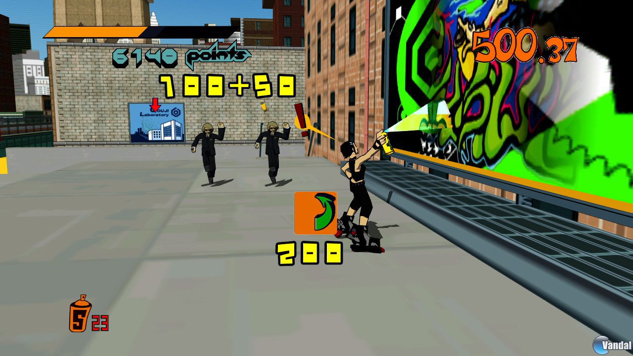 Nuevas im�genes de la revisi�n de Jet Set Radio