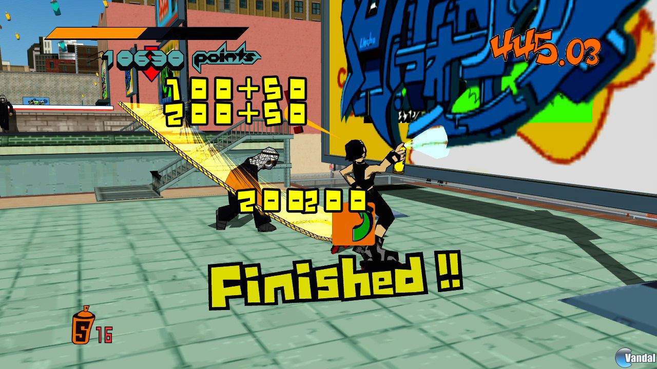 Nuevas im�genes de la revisi�n de Jet Set Radio