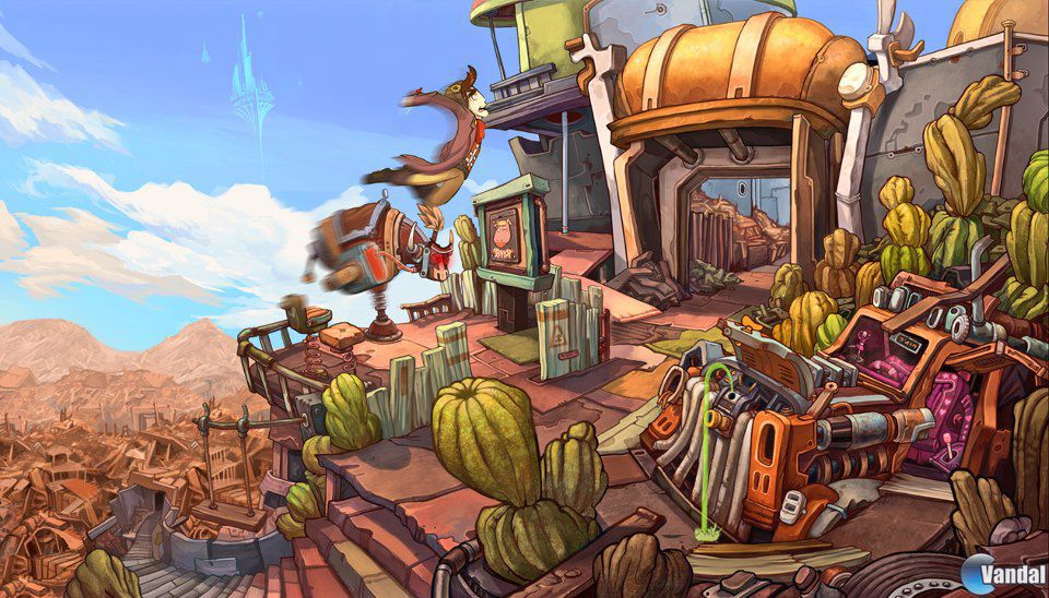 FX Interactive traer� La fuga de Deponia a Espa�a localizada al castellano