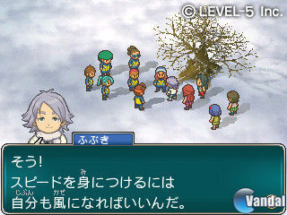 Level 5 muestra im�genes comparativas de Inazuma Eleven Compilation