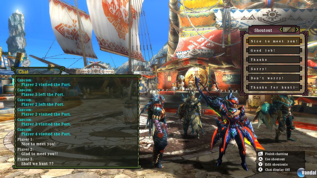 Nuevas im�genes de Monster Hunter 3 Ultimate