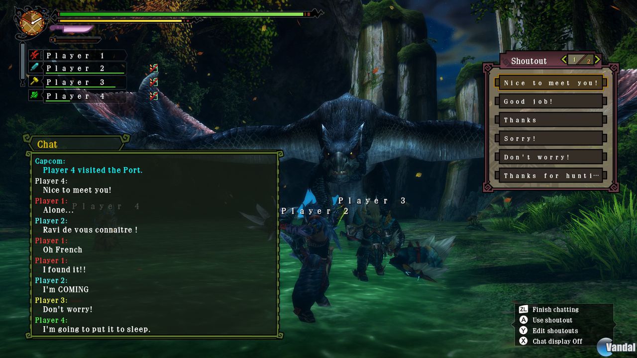 Nuevas im�genes de Monster Hunter 3 Ultimate