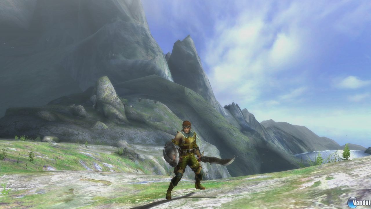 La espada y el escudo en las nuevas im�genes de Monster Hunter 3 Ultimate