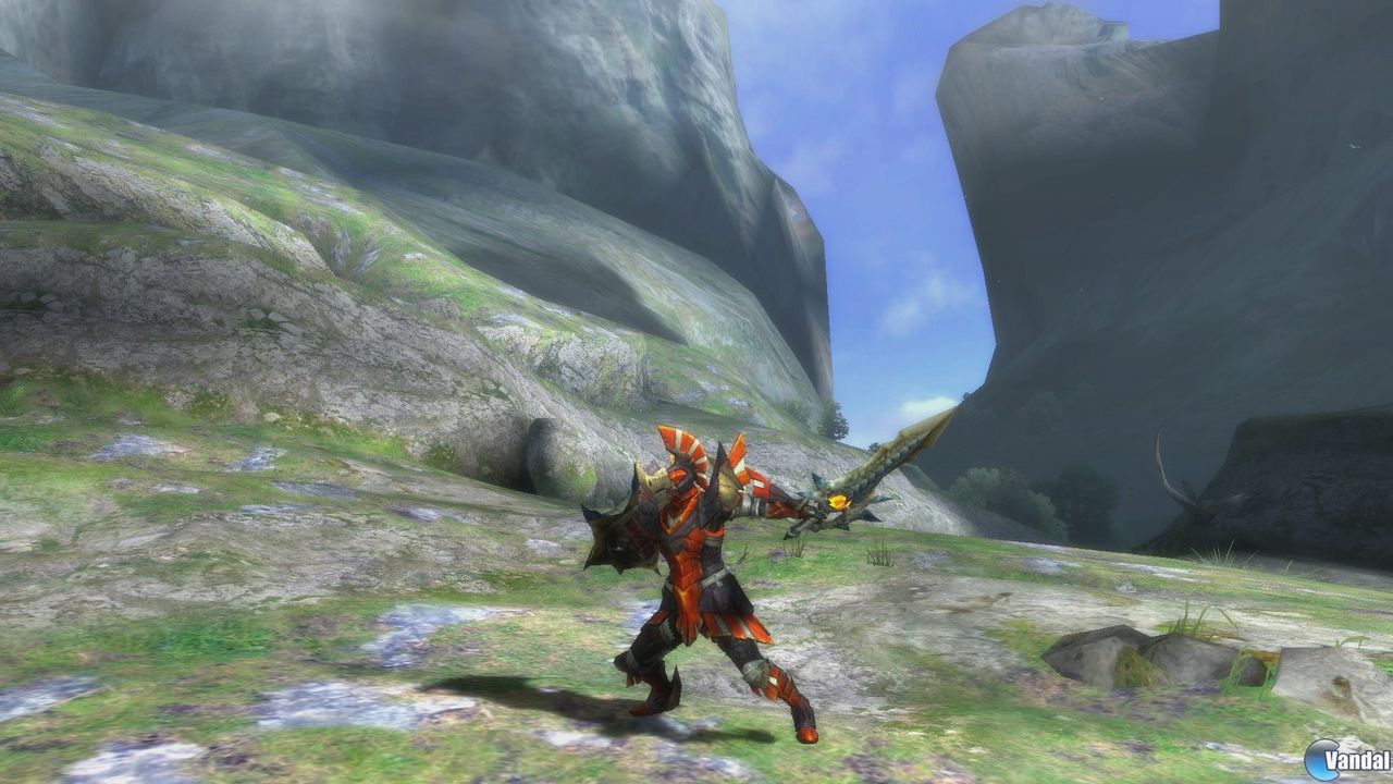 La espada y el escudo en las nuevas im�genes de Monster Hunter 3 Ultimate