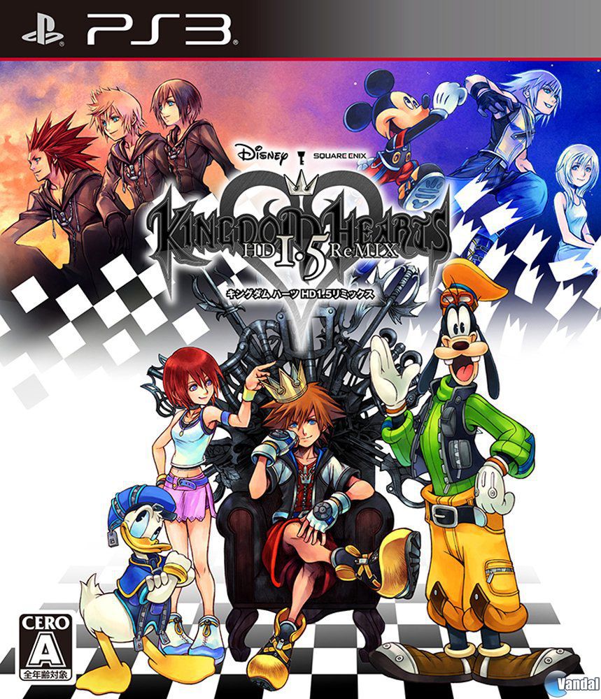 Revelada la portada de Kingdom Hearts HD 1.5 ReMIX