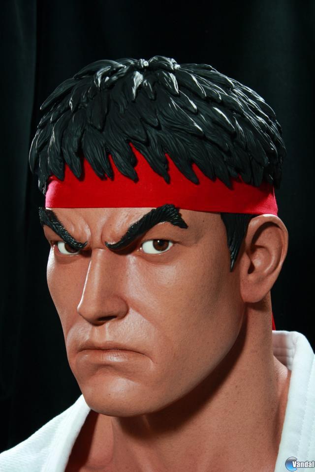 Comercializan un busto a tama�o real de Ryu