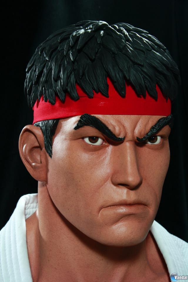 Comercializan un busto a tama�o real de Ryu