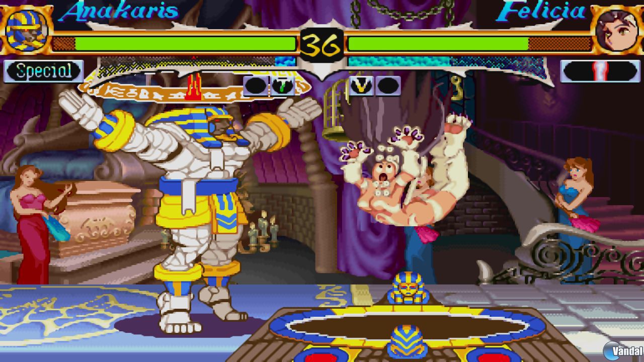 Primeras im�genes de Darkstalkers Resurrection
