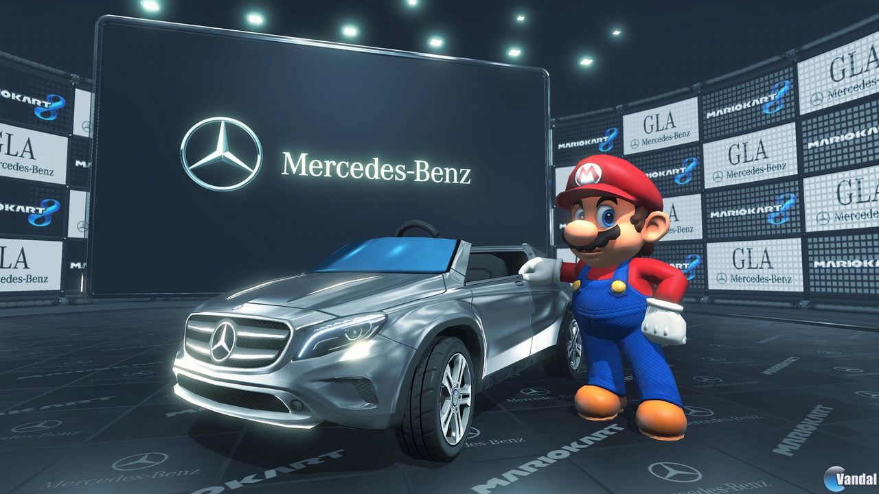 Mario Kart 8 recibirá un Mercedes Benz este verano