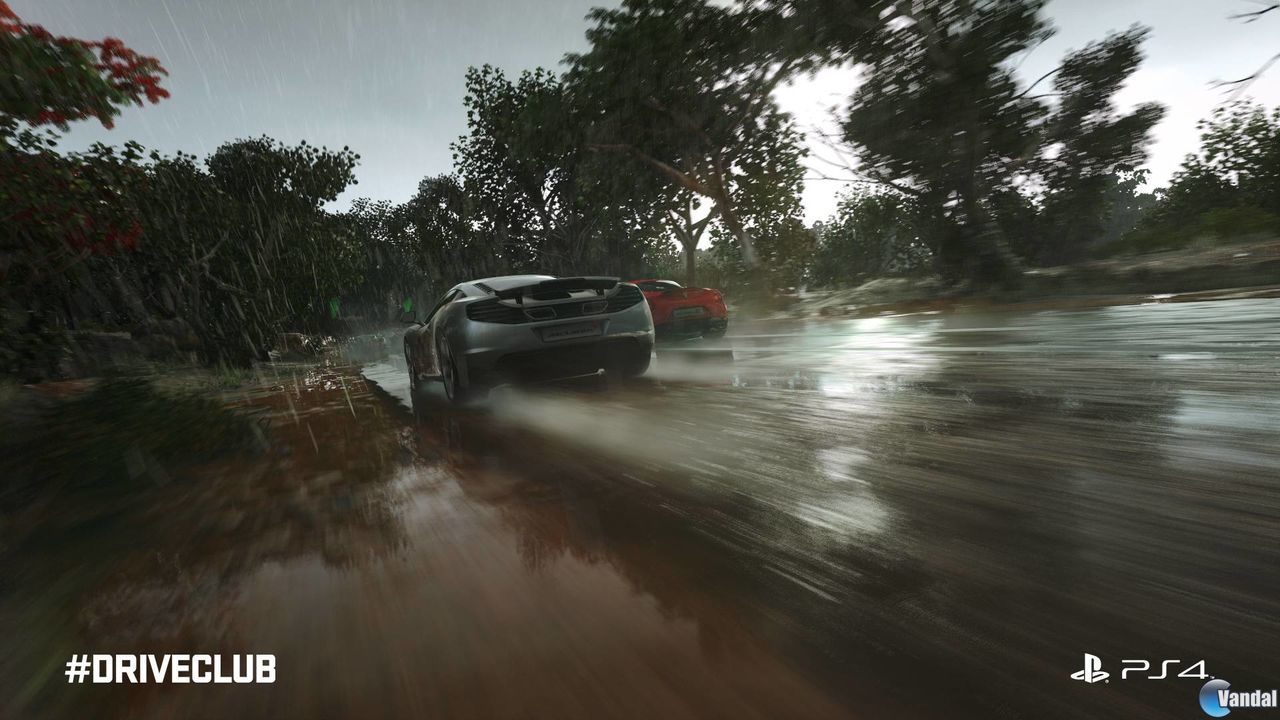 DriveClub y sus efectos climaticos.
