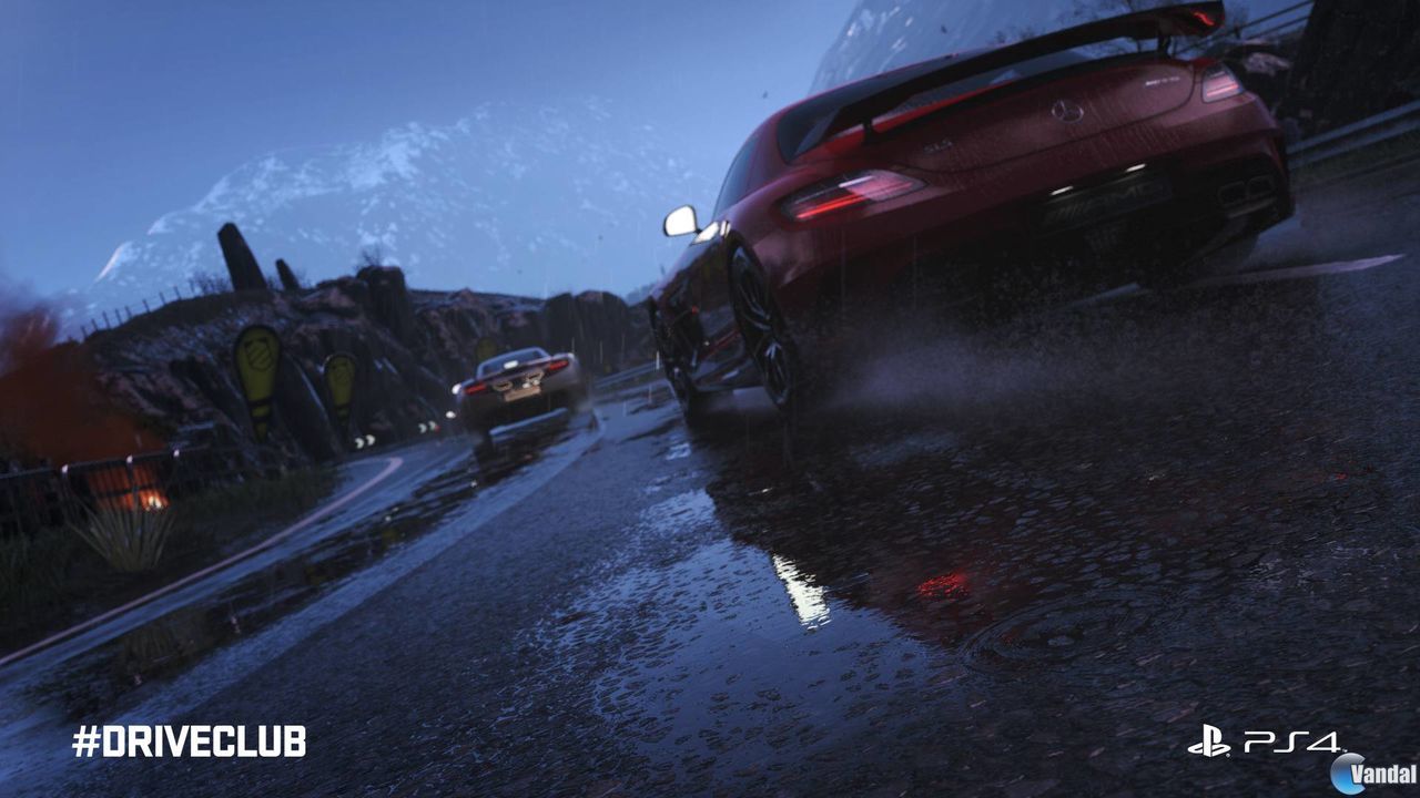 DriveClub y sus efectos climaticos.