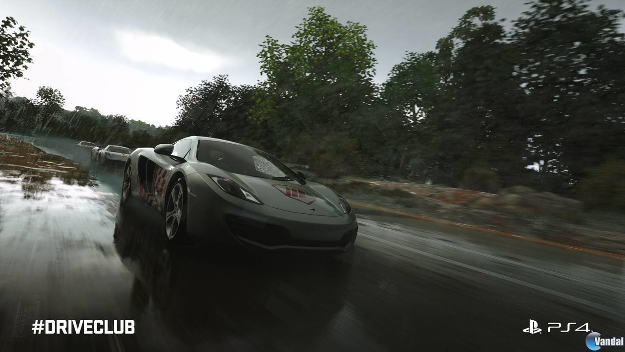 DriveClub y sus efectos climaticos.
