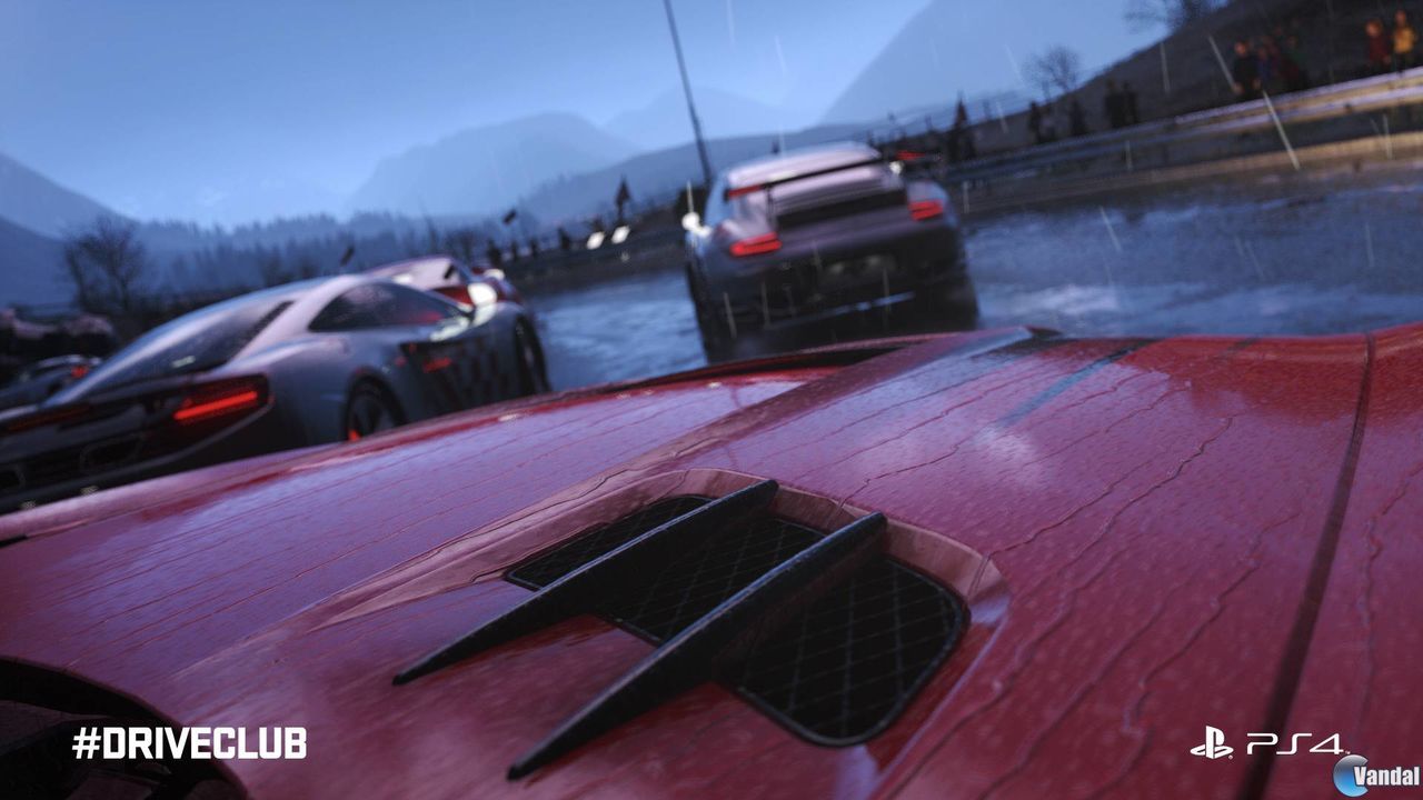 DriveClub y sus efectos climaticos.