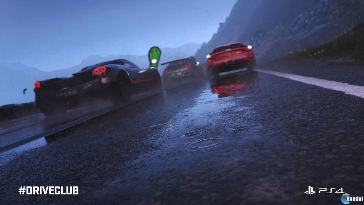 DriveClub y sus efectos climaticos.