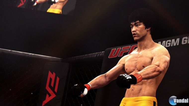 Bruce Lee es uno de los luchadores de EA Sports UFC