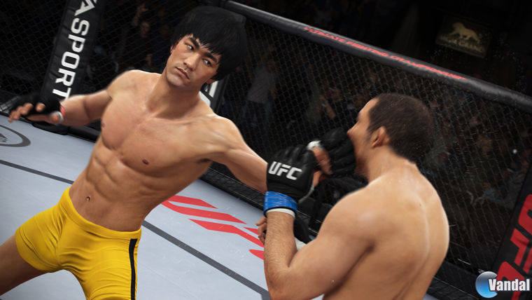 Bruce Lee es uno de los luchadores de EA Sports UFC