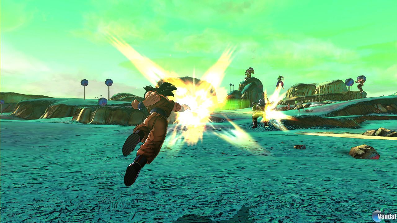 Goku y compañía desatan su poder