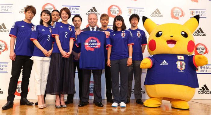 Pikachu será la mascota de la Selección Japonesa en la Copa del Mundo de Brasil 2014