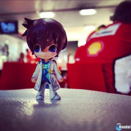 Fernando Alonso conoce al productor de Tales of