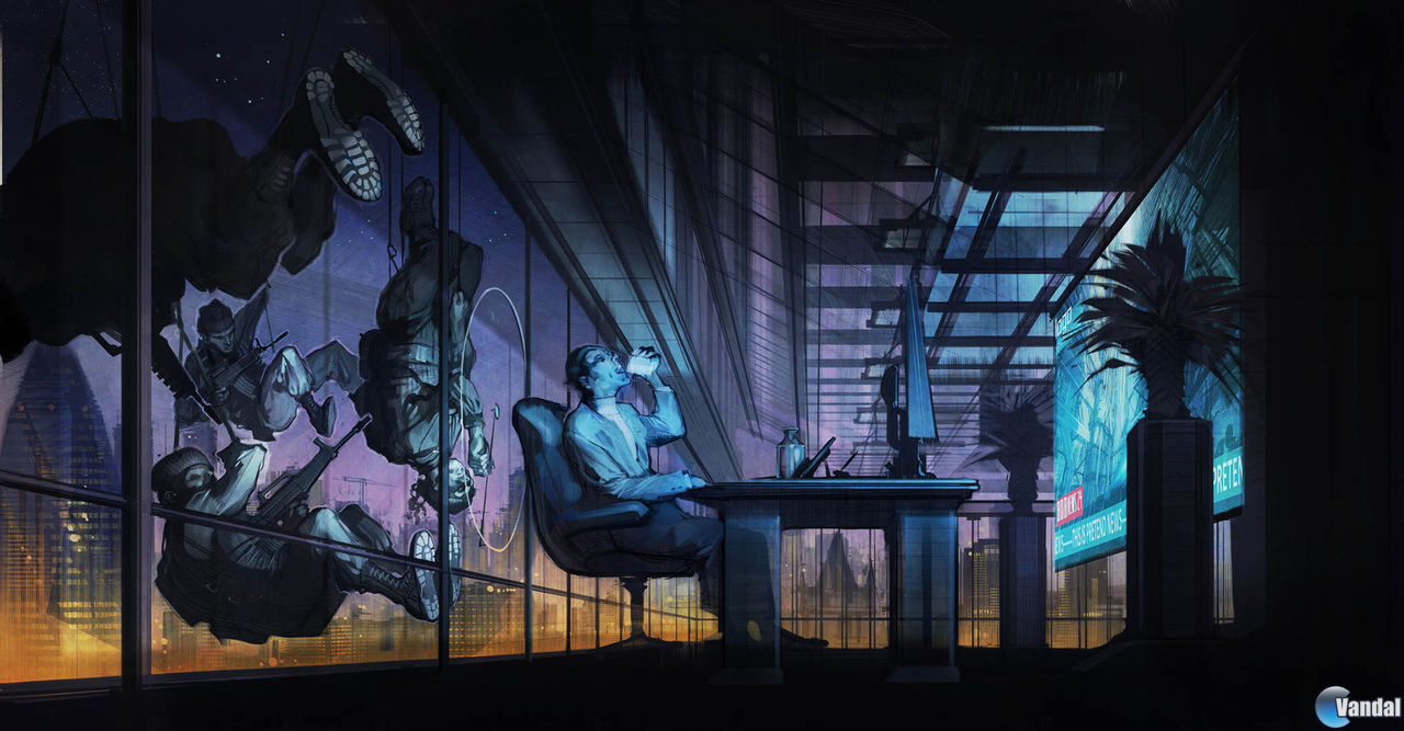 Aparecen ilustraciones del cancelado Heist