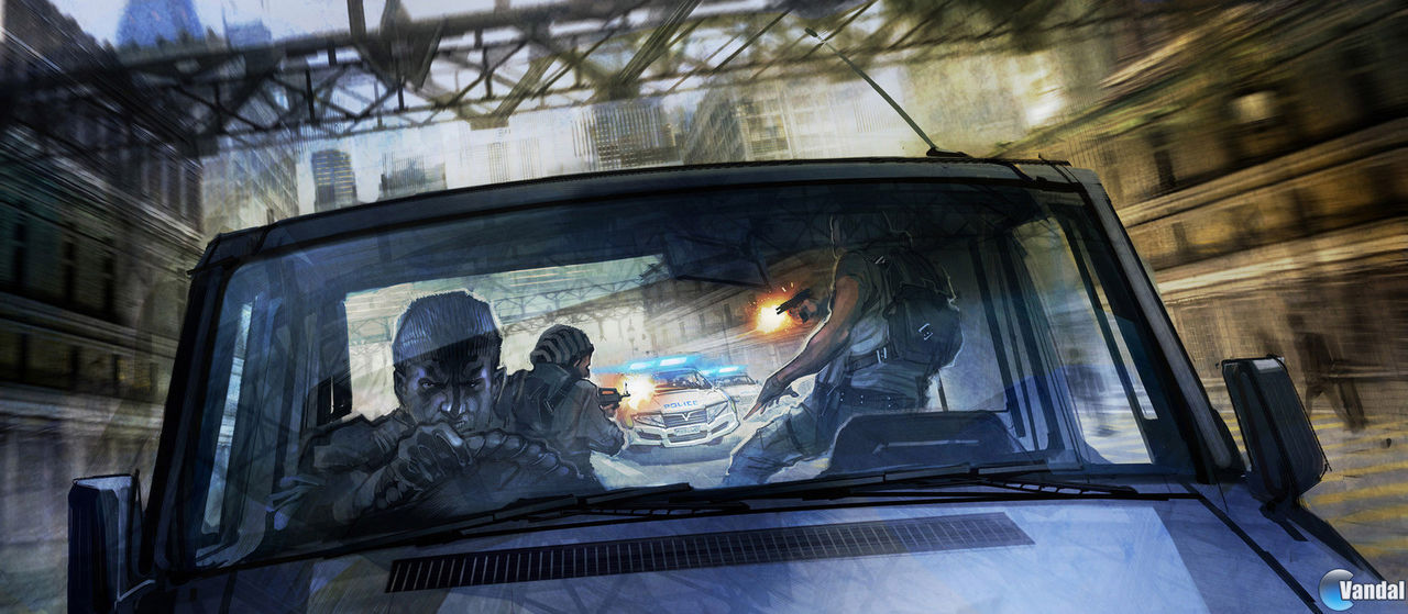 Aparecen ilustraciones del cancelado Heist