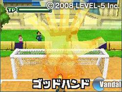 Level 5 muestra im�genes comparativas de Inazuma Eleven Compilation