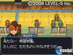 Level 5 muestra im�genes comparativas de Inazuma Eleven Compilation