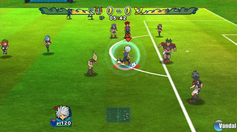 Primeras im�genes en castellano de Inazuma Eleven Strikers