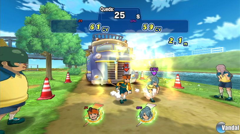 Primeras im�genes en castellano de Inazuma Eleven Strikers