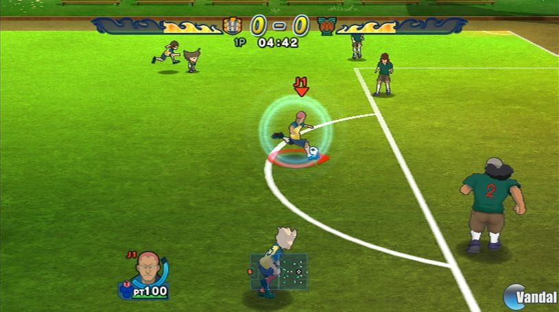 Primeras im�genes en castellano de Inazuma Eleven Strikers