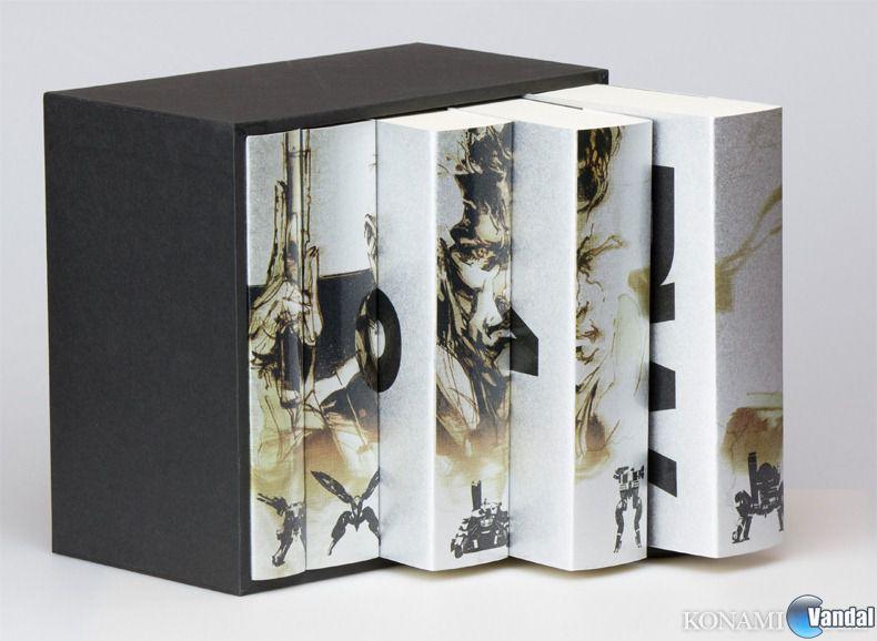 Konami pone a la venta el pack de libros Metal Gear 25th Anniversary 