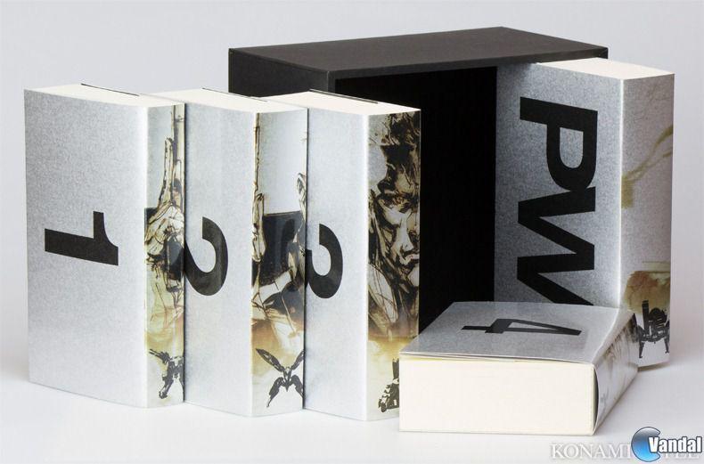 Konami pone a la venta el pack de libros Metal Gear 25th Anniversary 