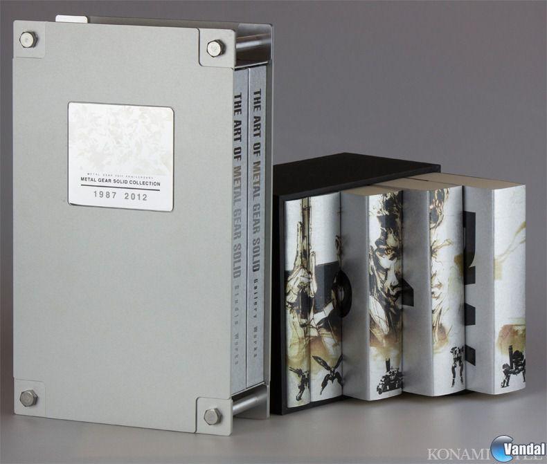 Konami pone a la venta el pack de libros Metal Gear 25th Anniversary 