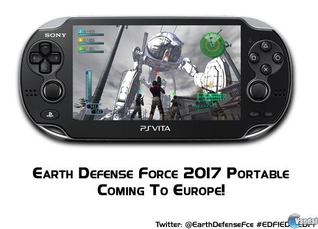 Earth Defense Force 2017 Portable llegar� a Europa