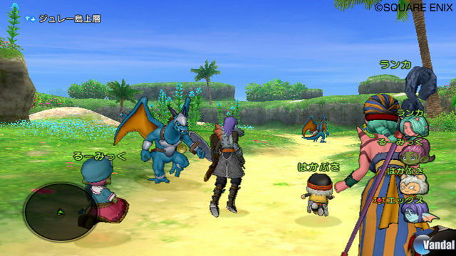 Nuevas im�genes de Dragon Quest X