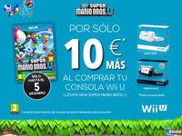 Consigue, hasta el D�a de Reyes, New Super Mario Bros. U por 10� al comprar una Wii U