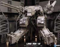 Construye tu propio Metal Gear Rex con piezas de LEGO