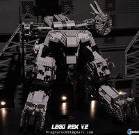 Construye tu propio Metal Gear Rex con piezas de LEGO