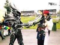 Sorprendentes im�genes de un 'cosplay' de Skyrim