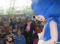 �xito en la concentraci�n de fans de Mario y Sonic