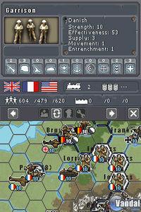 Imagen 19 de MILITARY HISTORY Commander: Europe at War para Nintendo DS