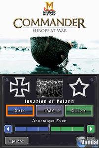 Imagen 17 de MILITARY HISTORY Commander: Europe at War para Nintendo DS