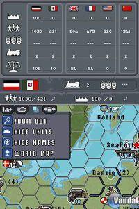 Imagen 4 de MILITARY HISTORY Commander: Europe at War para Nintendo DS