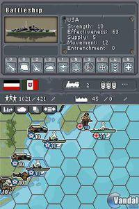 Imagen 3 de MILITARY HISTORY Commander: Europe at War para Nintendo DS