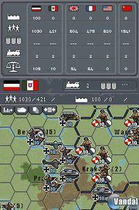 Imagen 2 de MILITARY HISTORY Commander: Europe at War para Nintendo DS