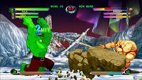 Zangief y Hulk luchan en Marvel vs Capcom 2