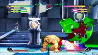 Zangief y Hulk luchan en Marvel vs Capcom 2
