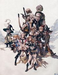Nueva ilustraci�n de Final Fantasy XIV